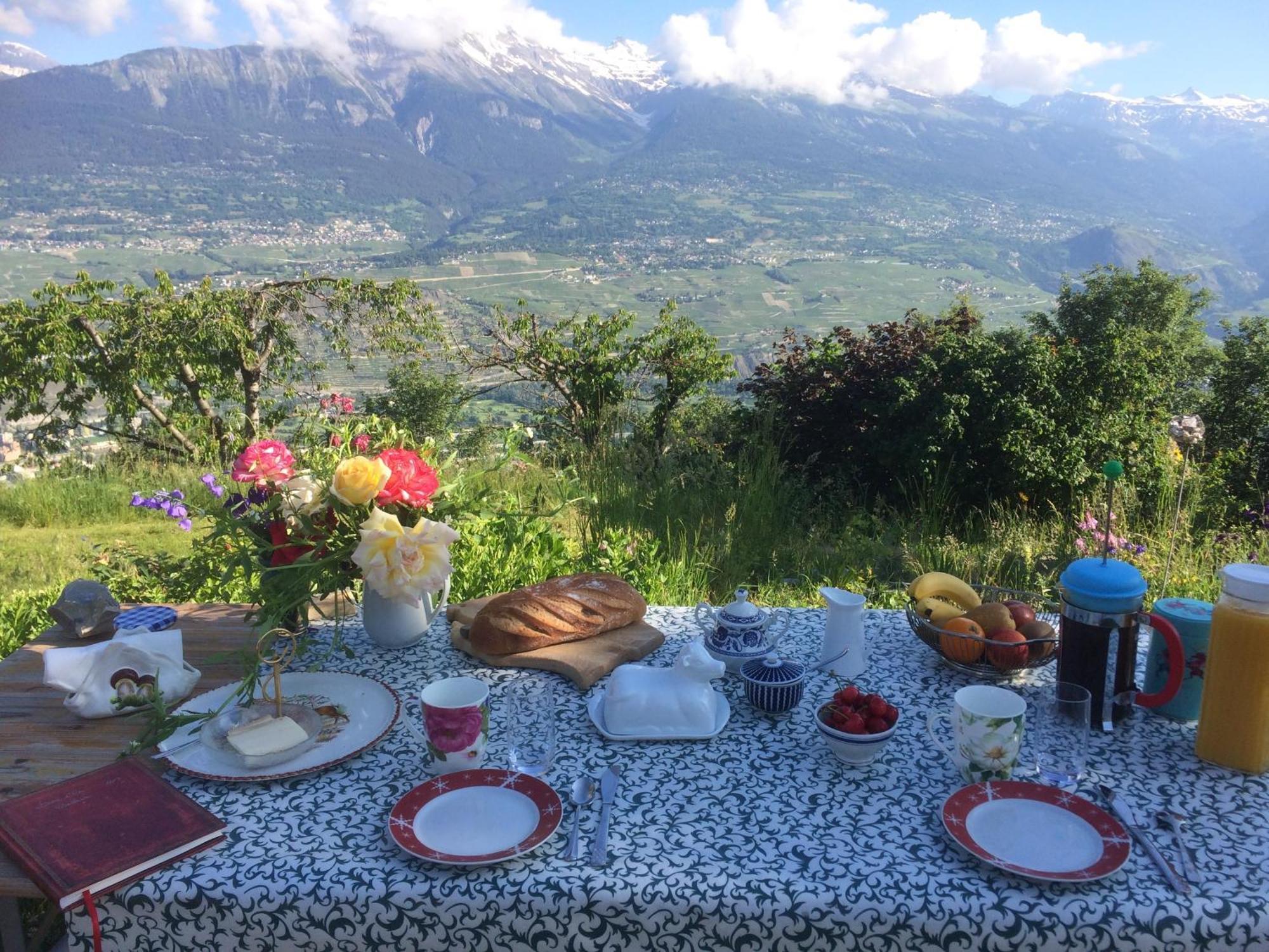Domaine Bellevie Bnb Vex Zewnętrze zdjęcie